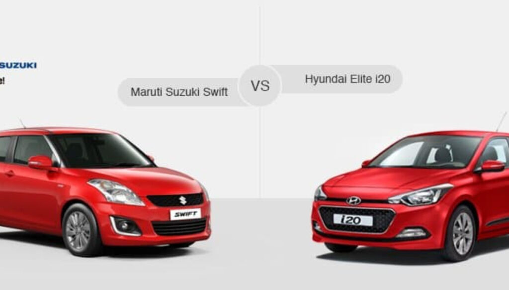 Maruti Swift vs Hyundai i20