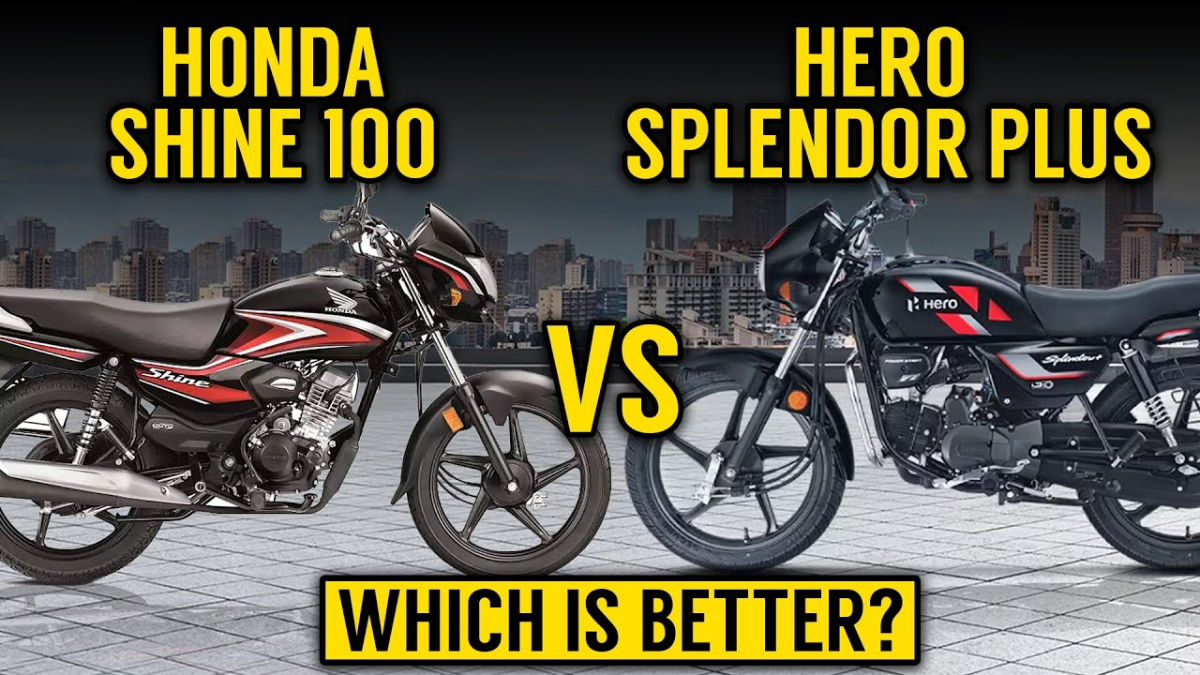 Honda Shine100 VS Hero Splendor