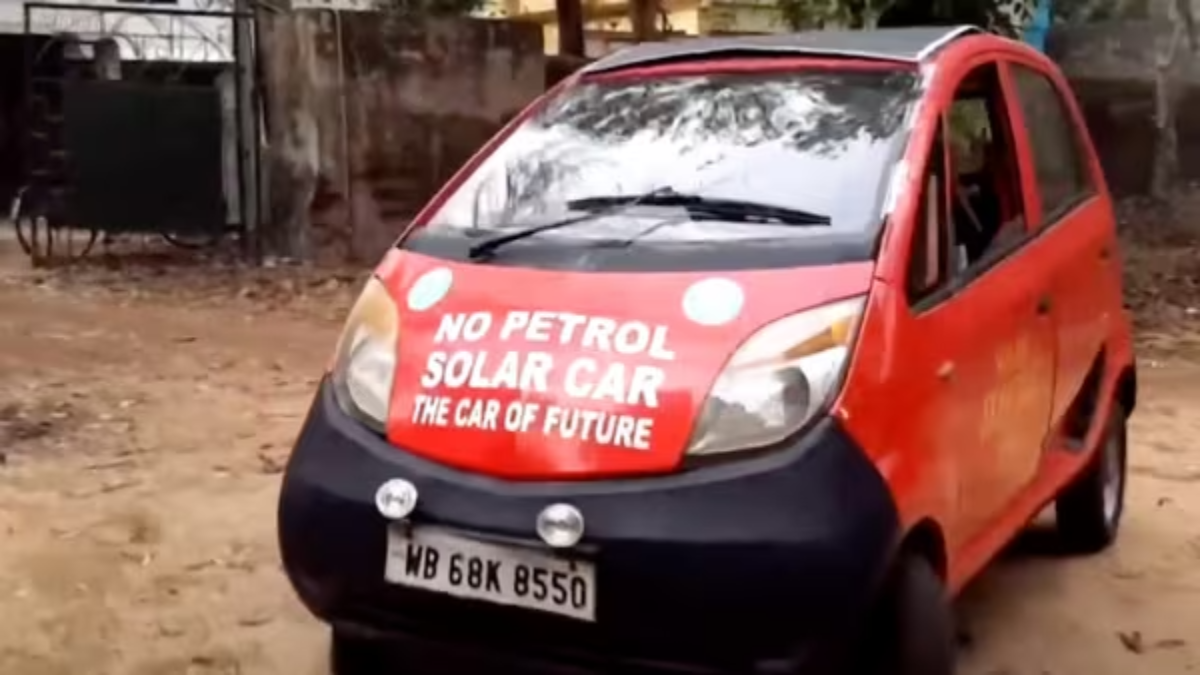 Tata Nano Solar Car