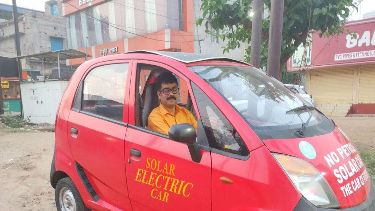 Tata Nano Solar Car