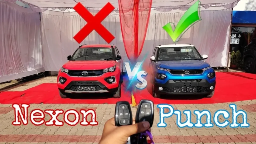 Tata Nexon vs Tata Punch