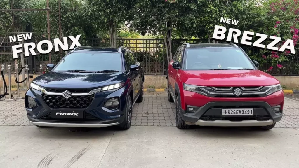 maruti-brezza-vs-maruti-fronx