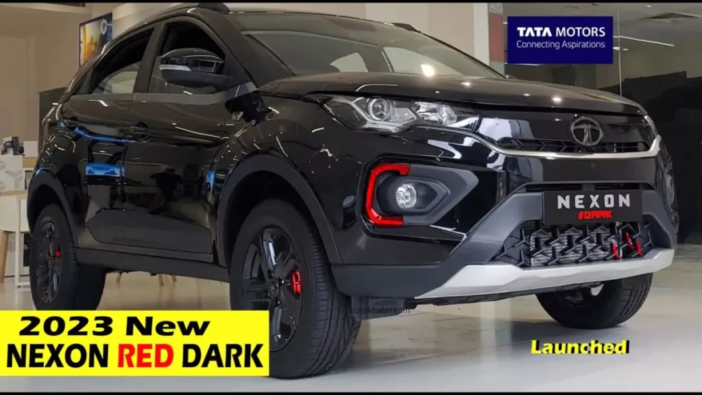 tata-nexon-red-dark-edition