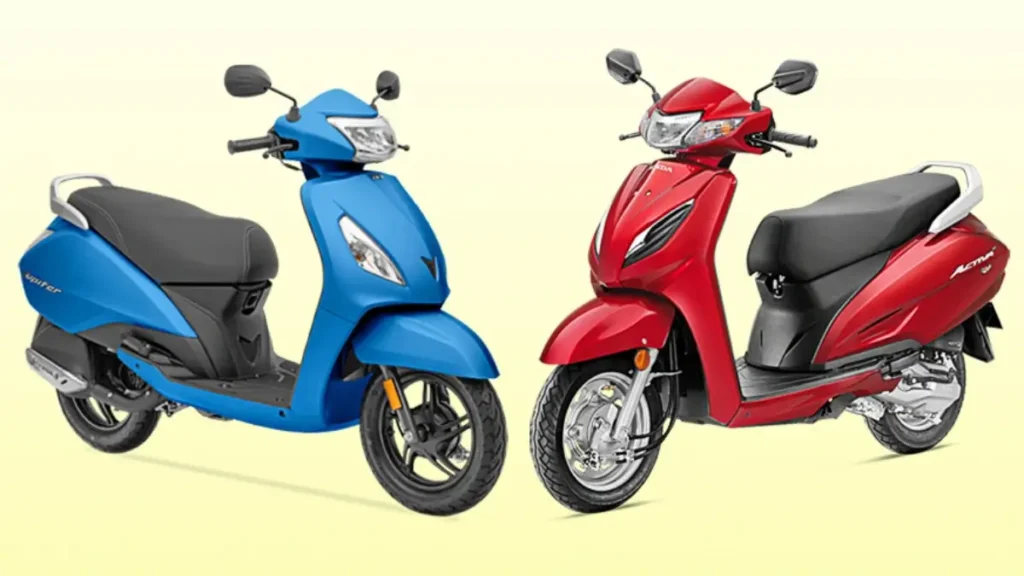 Honda Activa Vs TVS Jupiter